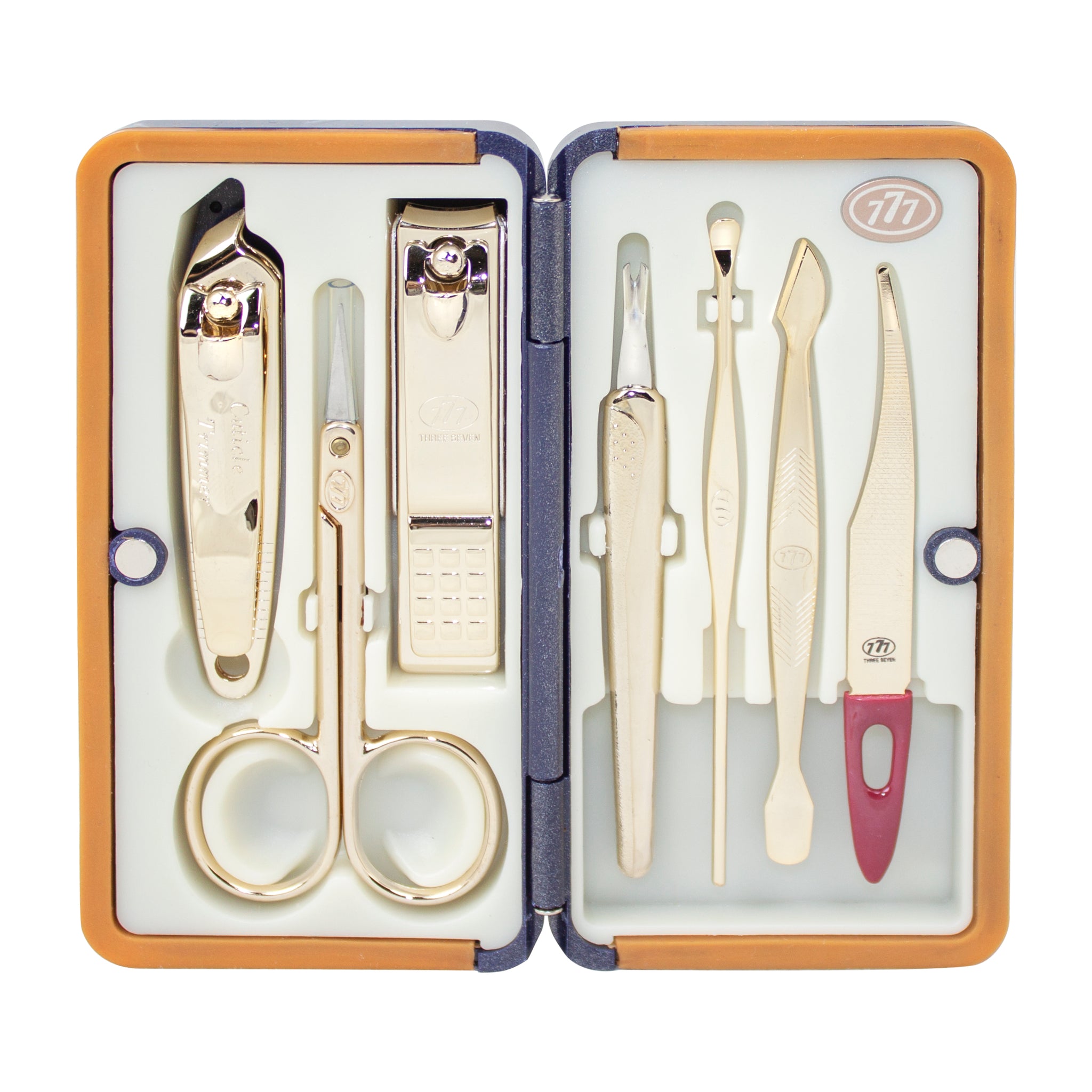 Three Seven 777, Nail Clipper Set 9pcs TS-4115, MADE IN KOREA