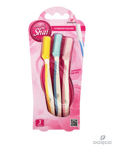 Dorco Shai Eyebrow Razor (3 pack) Free Shipping