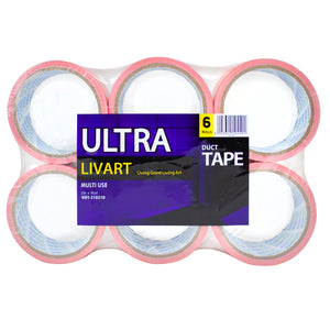 Livart Ultra Multi Tape, 2" x 10 Yard 6Rolls(1Pack)_VPT-210210 (6rolls), Free shipping (Excluding HI, AK)