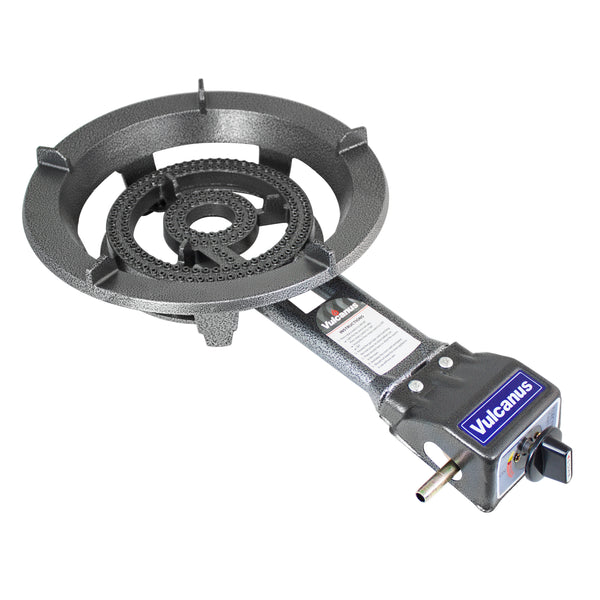 Vulcanus V-L01 Low pressure cast iron burner with CSA Propane Regulator and Hose