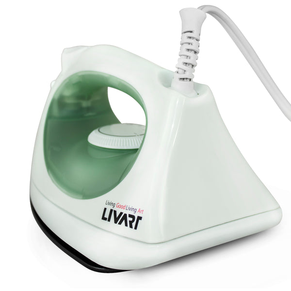 Livart LI-01 Steam Iron Economy, Green, Free shipping (Excluding HI, AK)