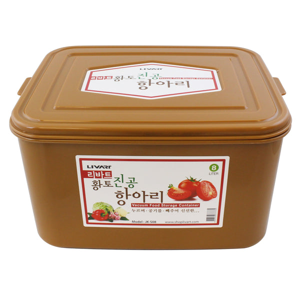 Livart Vacuum Food Storage Container 8 Liter FREE SHIPPING
