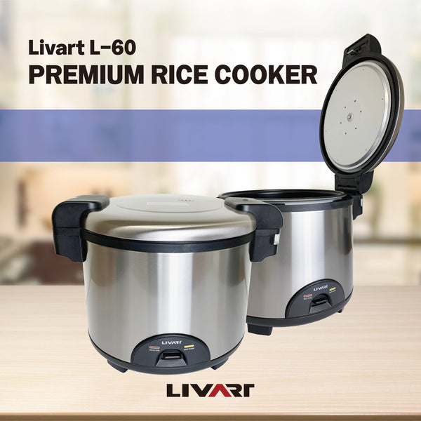 Livart Commercial 30 Cup Rice Cooker